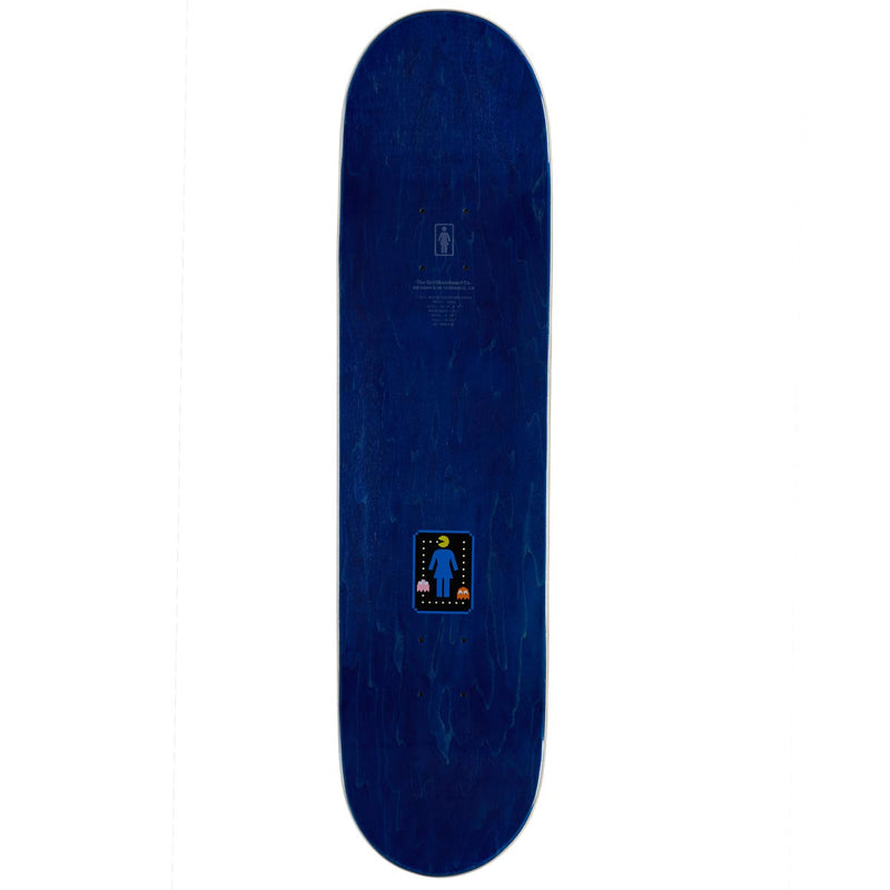Girl x Pac-Man Geering Skateboard Deck - Red - 8.00