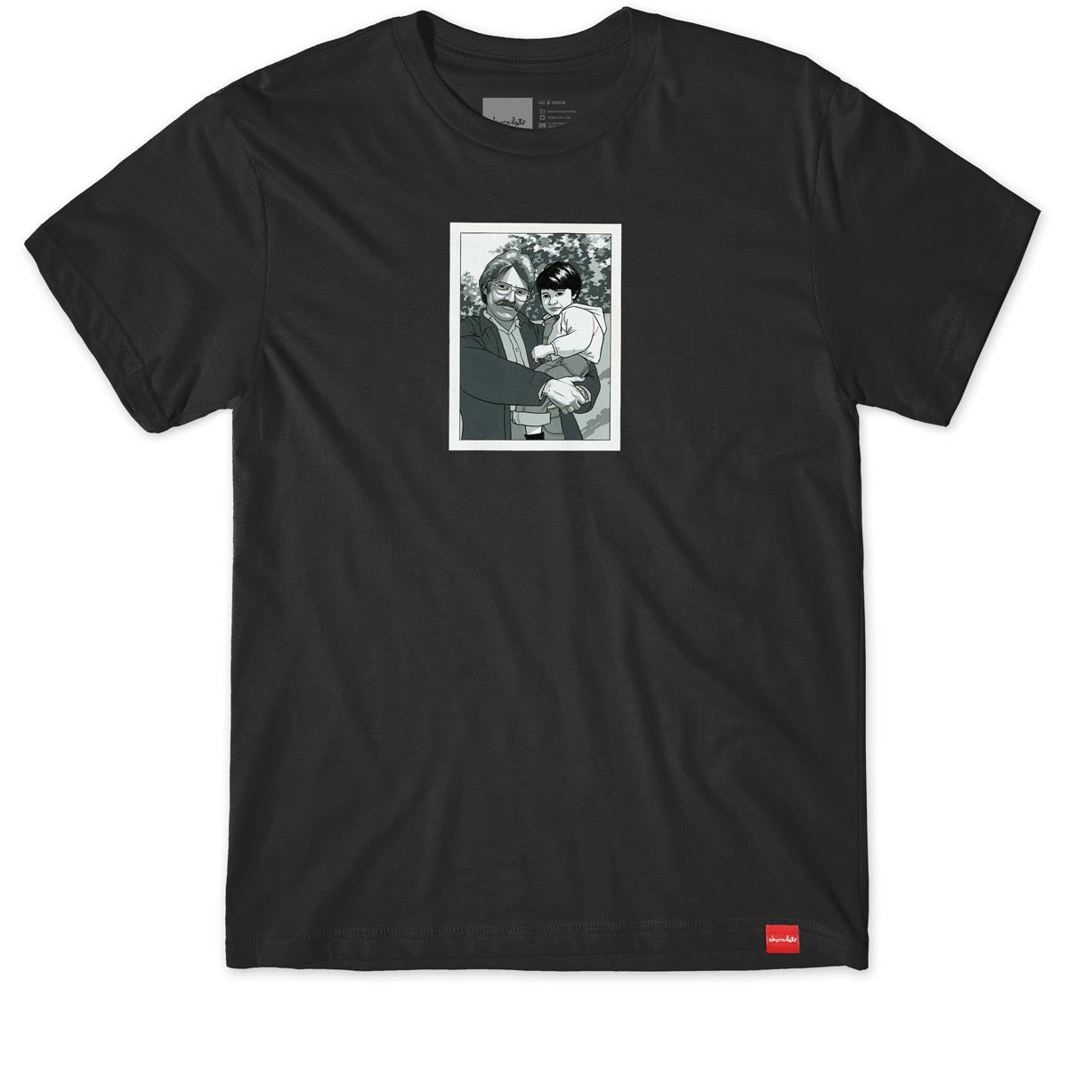 Chocolate Little Kid York T-Shirt - Black – Daddies Board Shop