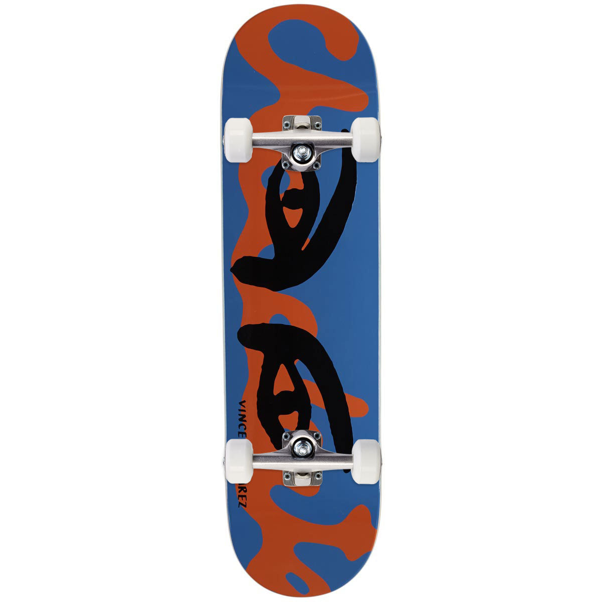 Chocolate Alvarez Mcfetridge Drips Twin Tip Skateboard Complete - 8.00