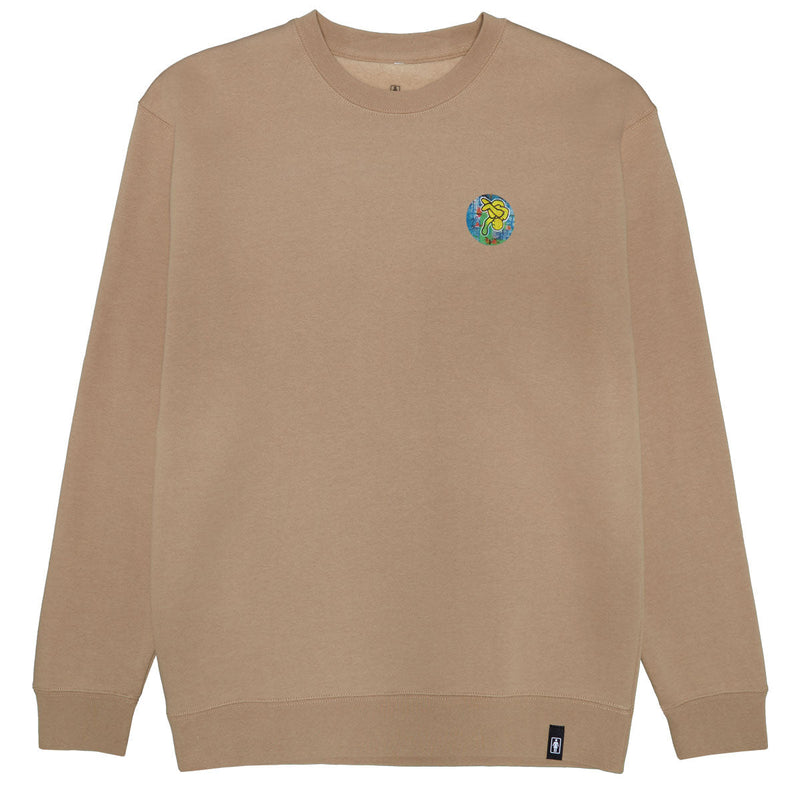 Girl Lance Crewneck Sweatshirt - Sand