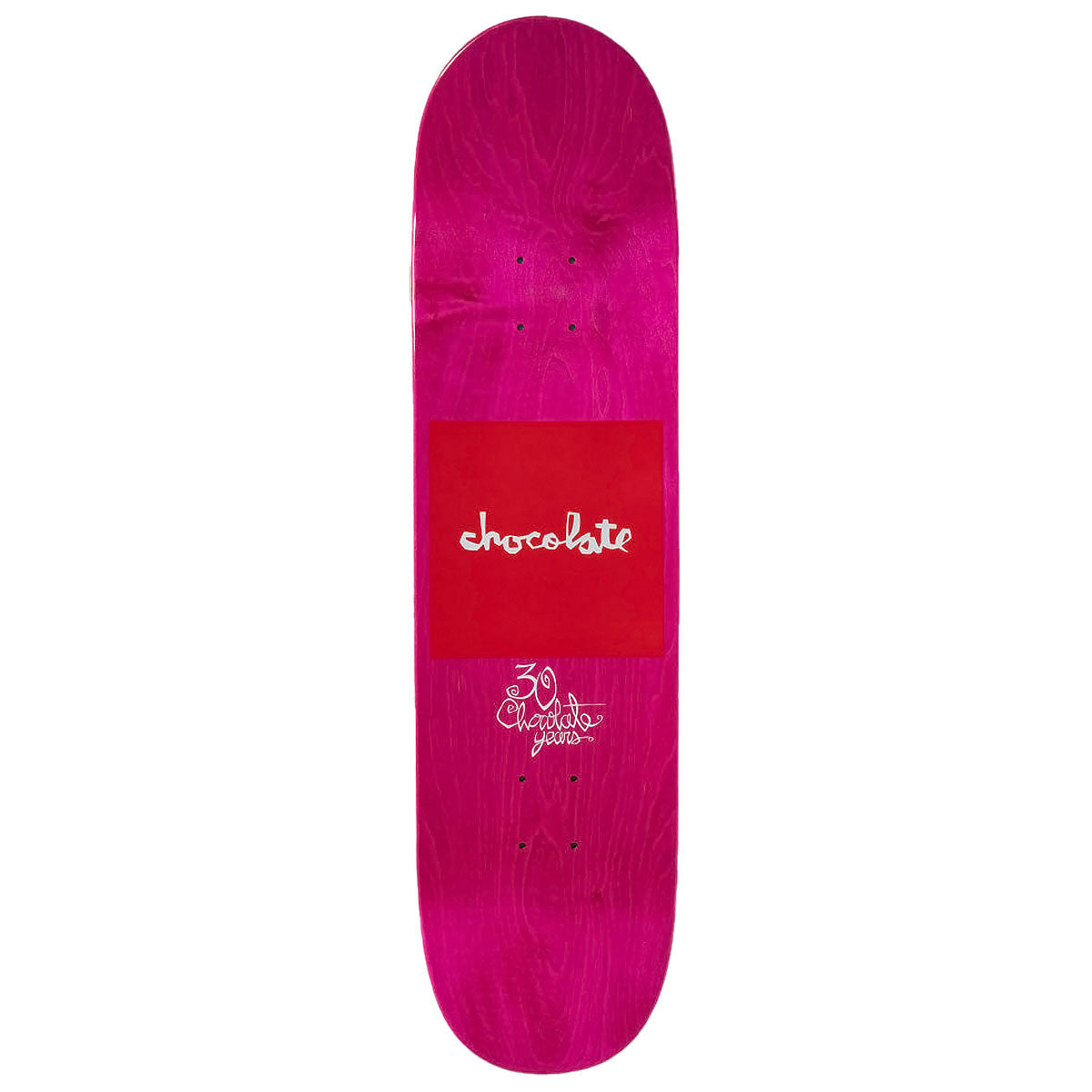 Chocolate Herrera Red Square Skateboard Deck - 8.125