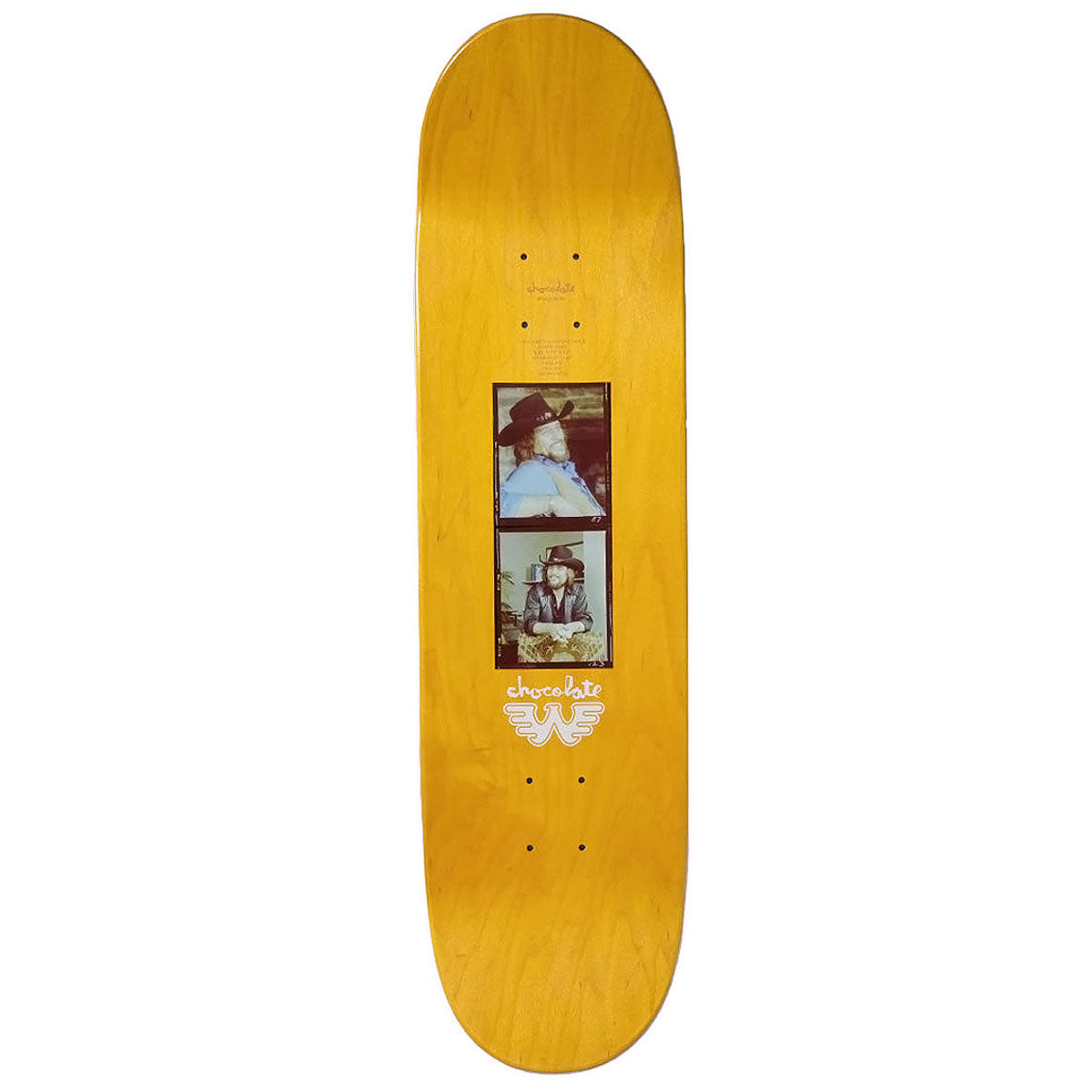 Chocolate x Waylon Jennings Capps Skateboard Deck - 8.50