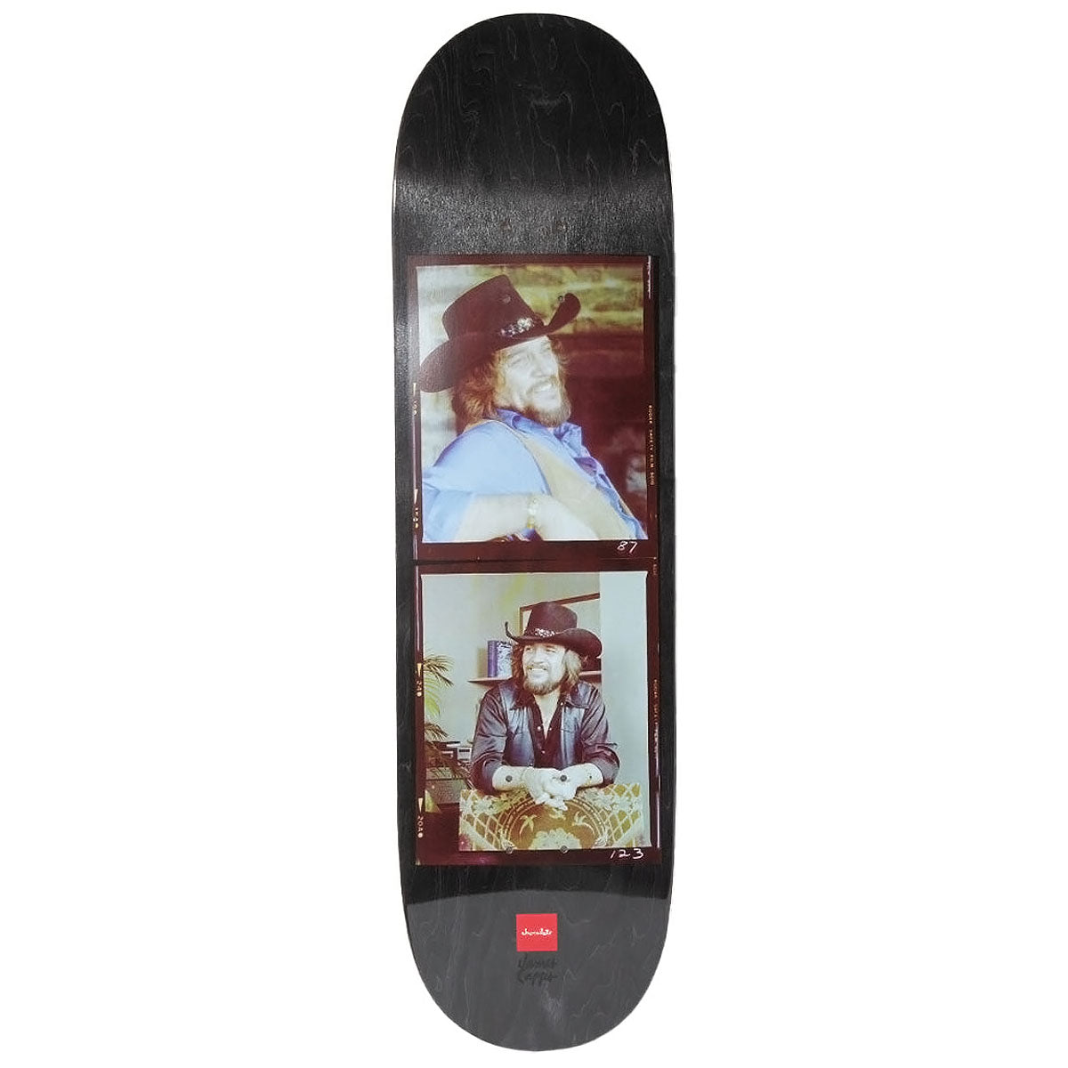 Chocolate x Waylon Jennings Capps Skateboard Deck - 8.00