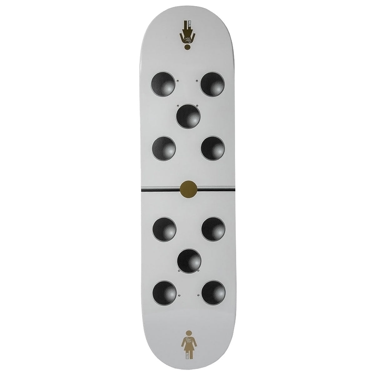 Girl Malto Goodlife Skateboard Deck - 8.25