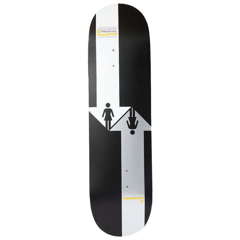 Girl Mccrank Dual Directional Skateboard Deck - 8.25