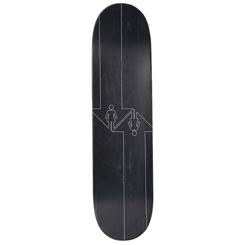 Girl Mccrank Dual Directional Skateboard Deck - 8.25