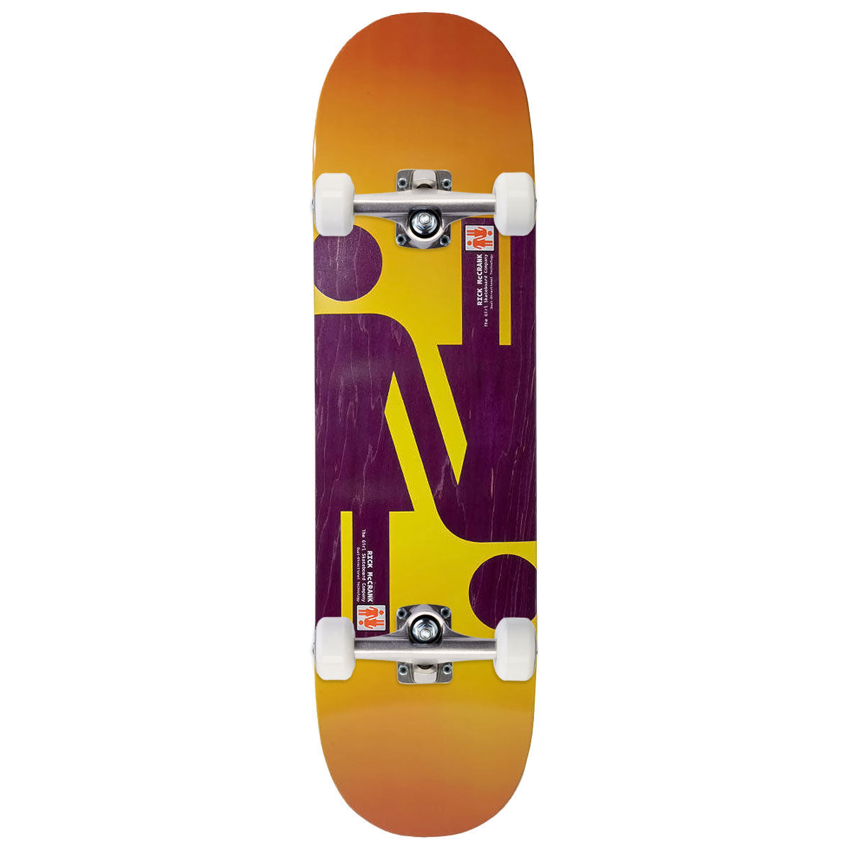 Girl Mccrank Dual Directional Skateboard Complete - 8.50