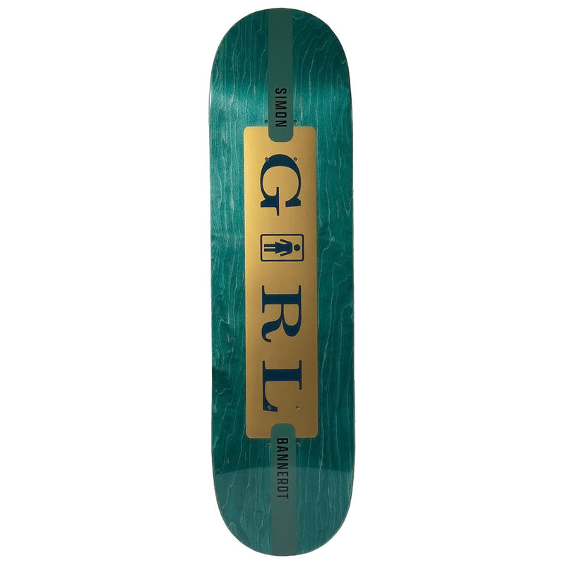 Girl Bannerot Serif Skateboard Deck - 8.25