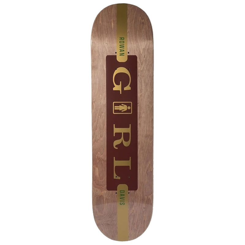 Girl Davis Serif Skateboard Deck - 8.25