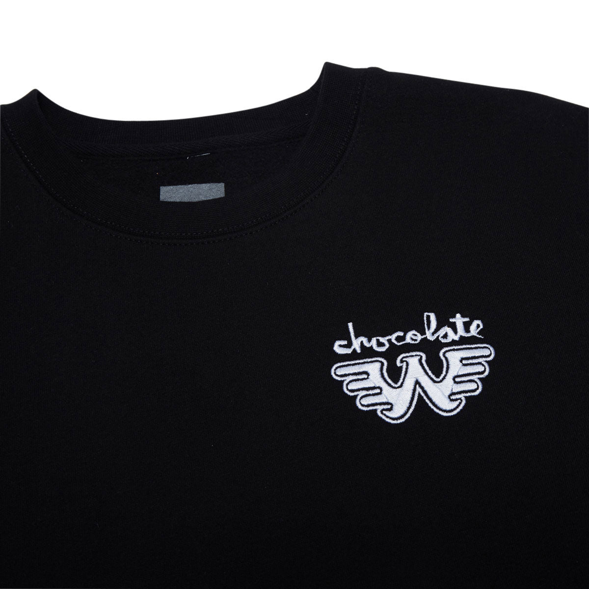 Chocolate x Waylon W Embroidered Crew Sweatshirt - Black – Daddies Board Shop