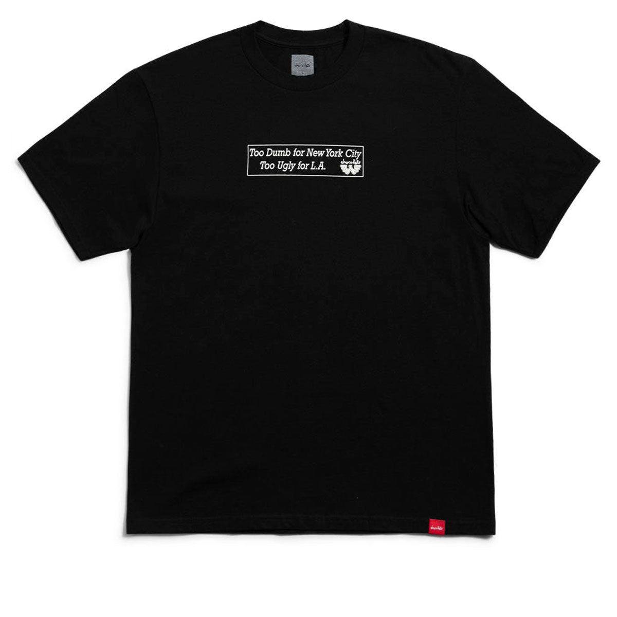Chocolate x Waylon Too Dumb T-Shirt - Black – Daddies Board Shop