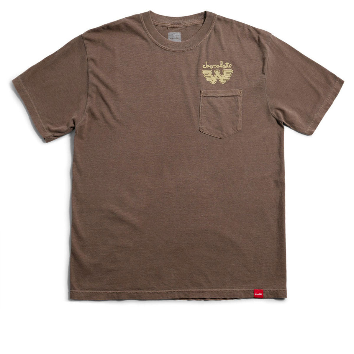 Chocolate x Waylon W Pocket T-Shirt - Brown – Daddies Board Shop
