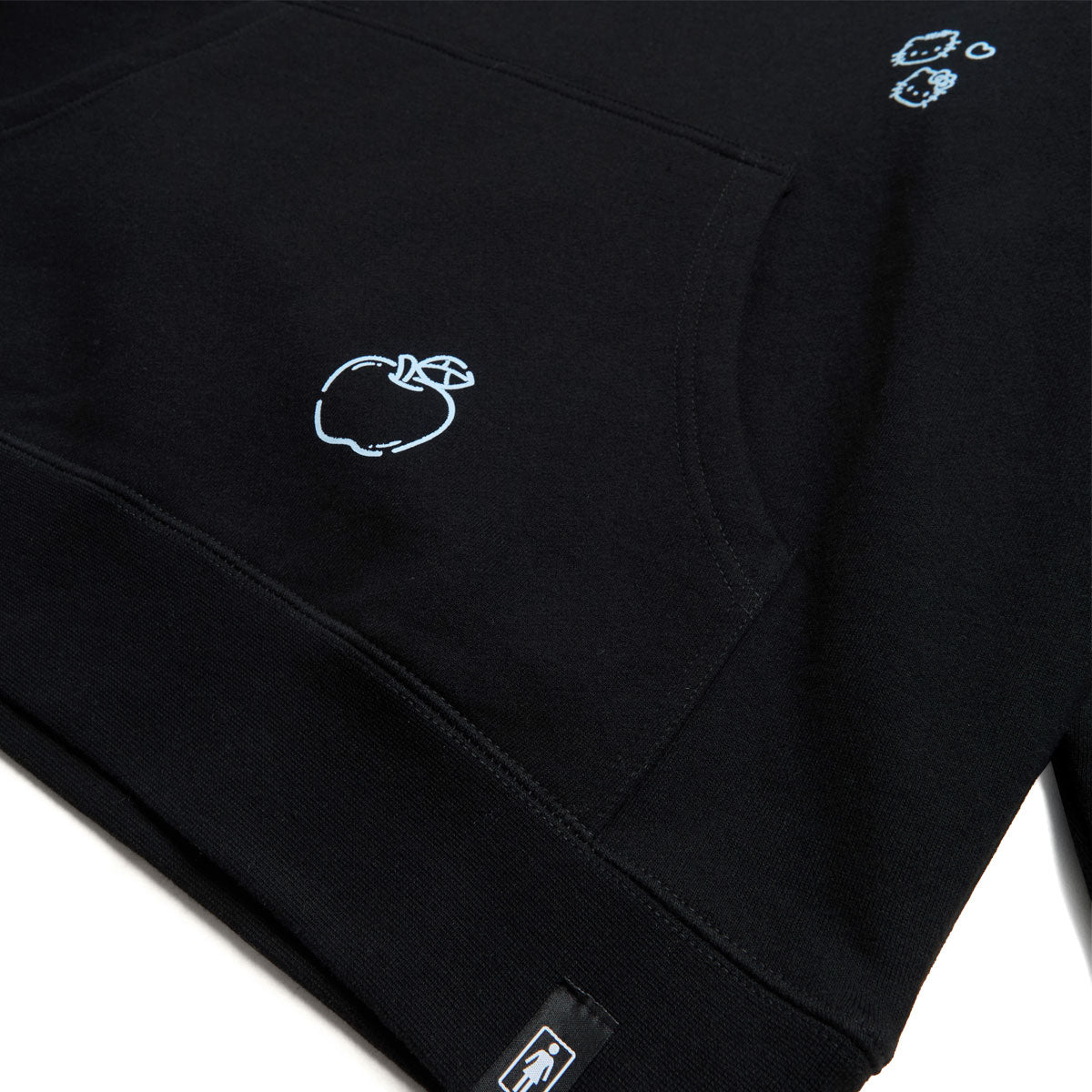 Girl x Hello Kitty All Over Hoodie - Black – Daddies Board Shop