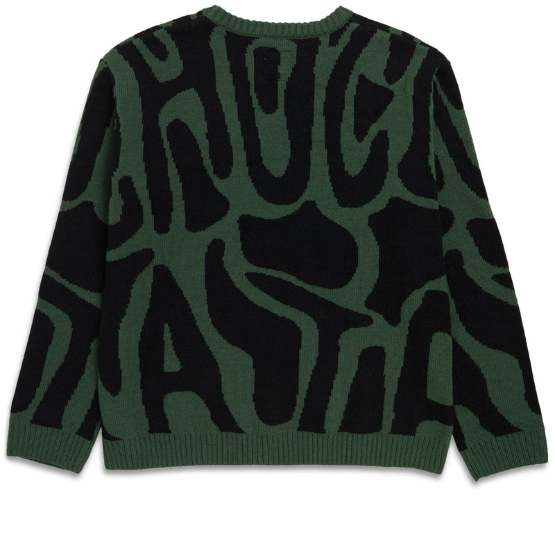 Chocolate Emiliano Knit Sweater - Green/Black