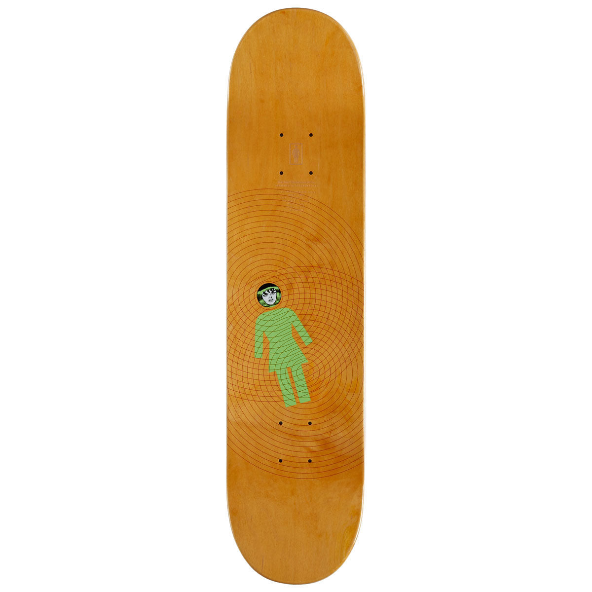 Girl Bannerot Hypno Girl Skateboard Deck - 8.125