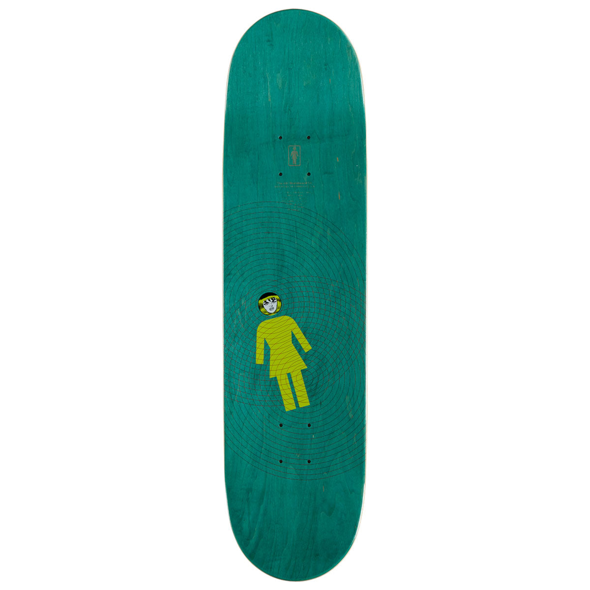 Girl Kennedy Hypno Girl Skateboard Deck - 8.50