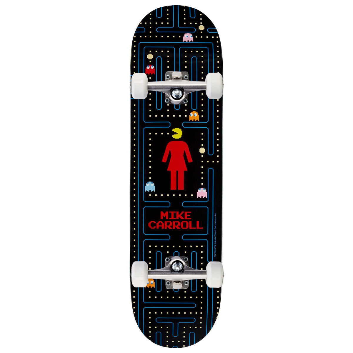 Girl x Pac-Man Carroll Skateboard Complete - 8.375