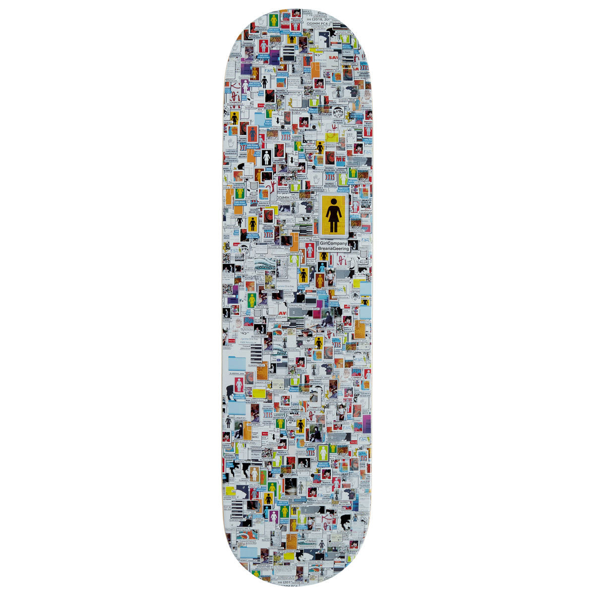 Girl Geering Chaos Skateboard Deck - 8.00