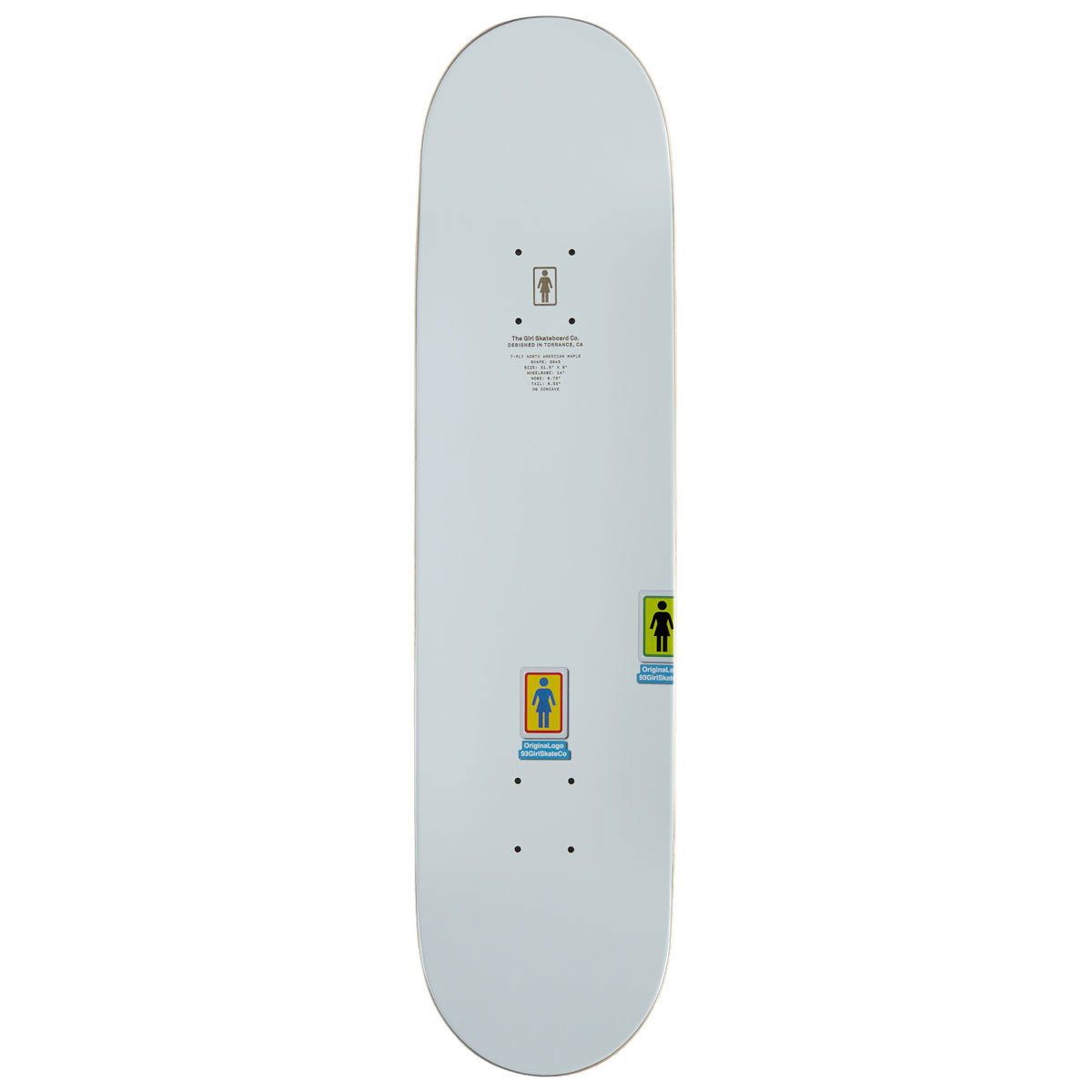 Girl Geering Chaos Skateboard Deck - 8.00