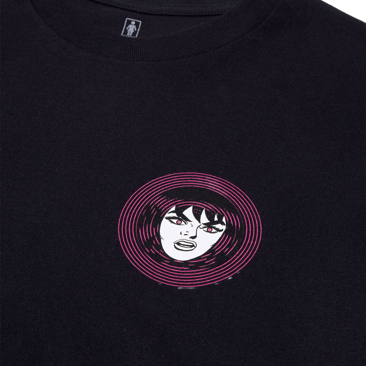 Girl Hypno Girl T-Shirt - Black image 2