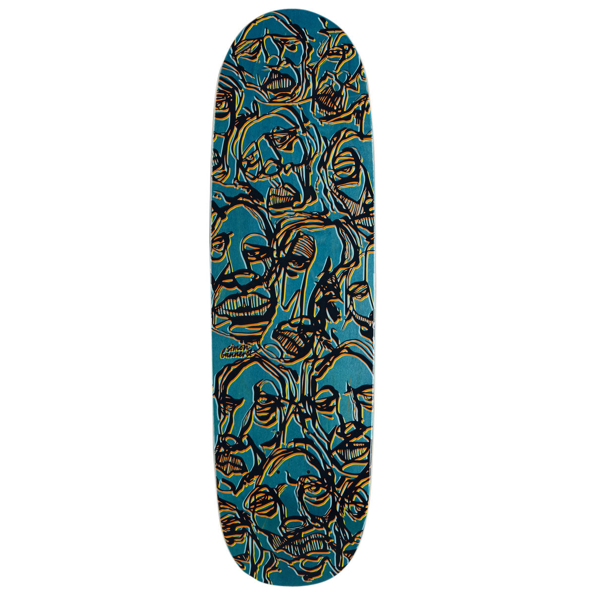 Girl Bannerot Siaz Faces Skateboard Deck - 9.00