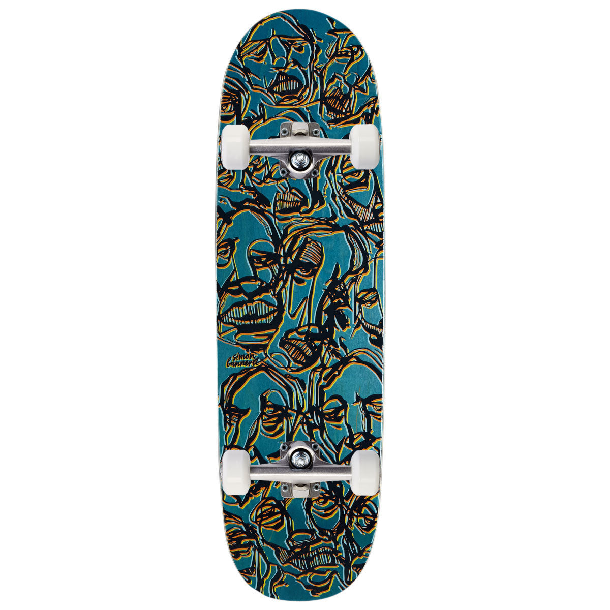 Girl Bannerot Siaz Faces Skateboard Complete - 9.00