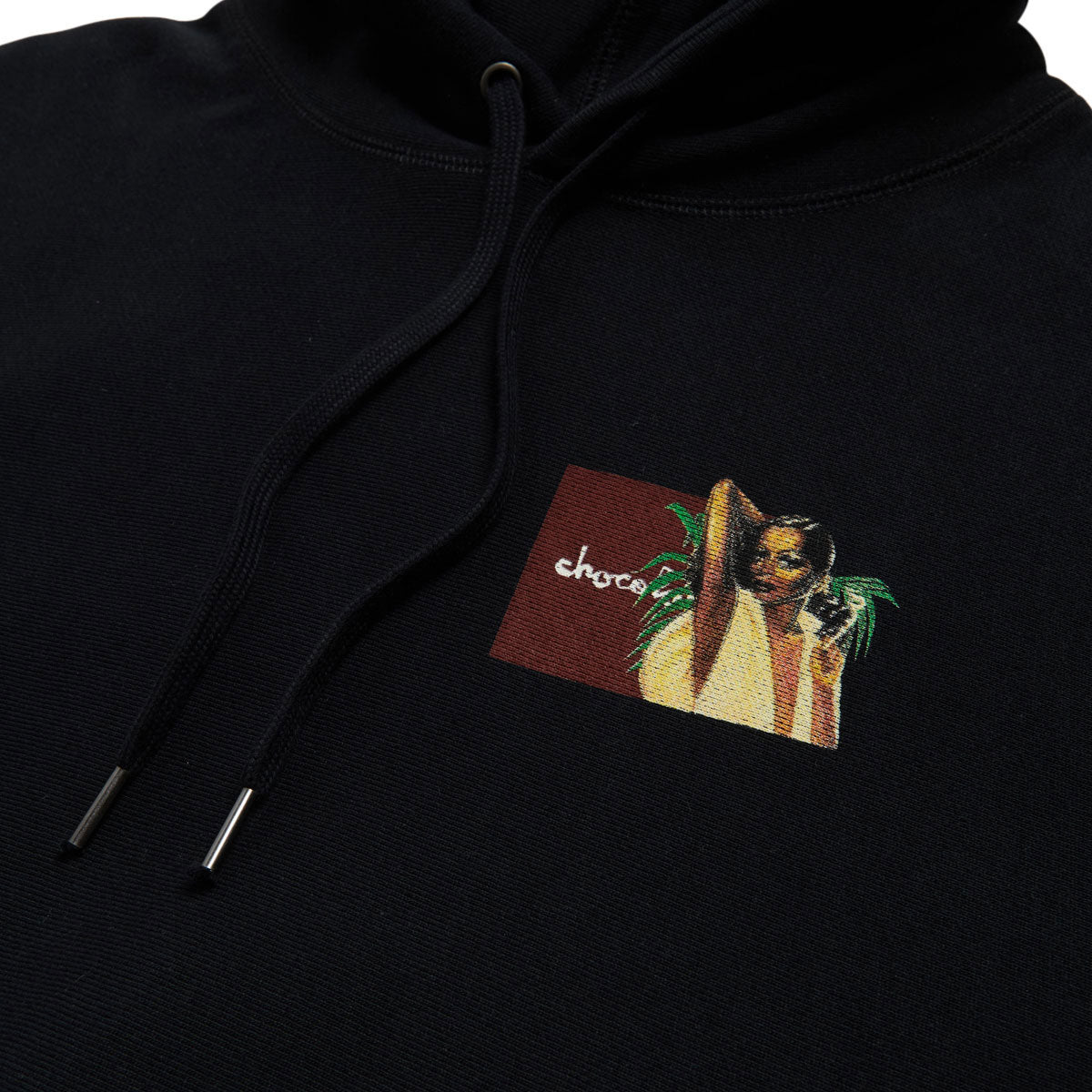 Chocolate Queen Heavy Hoodie - Black image 2