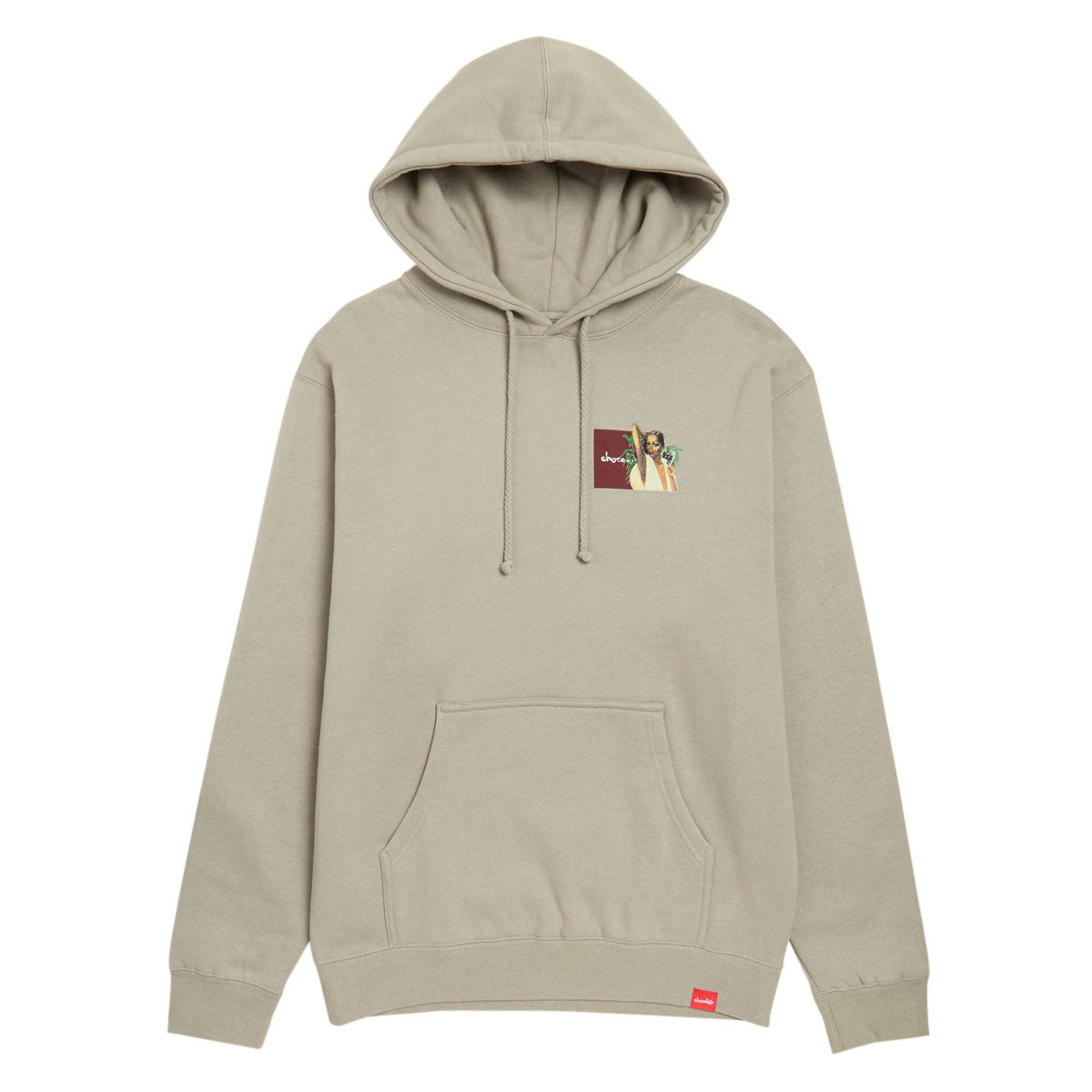 Chocolate Queen Heavy Hoodie - Grey image 1