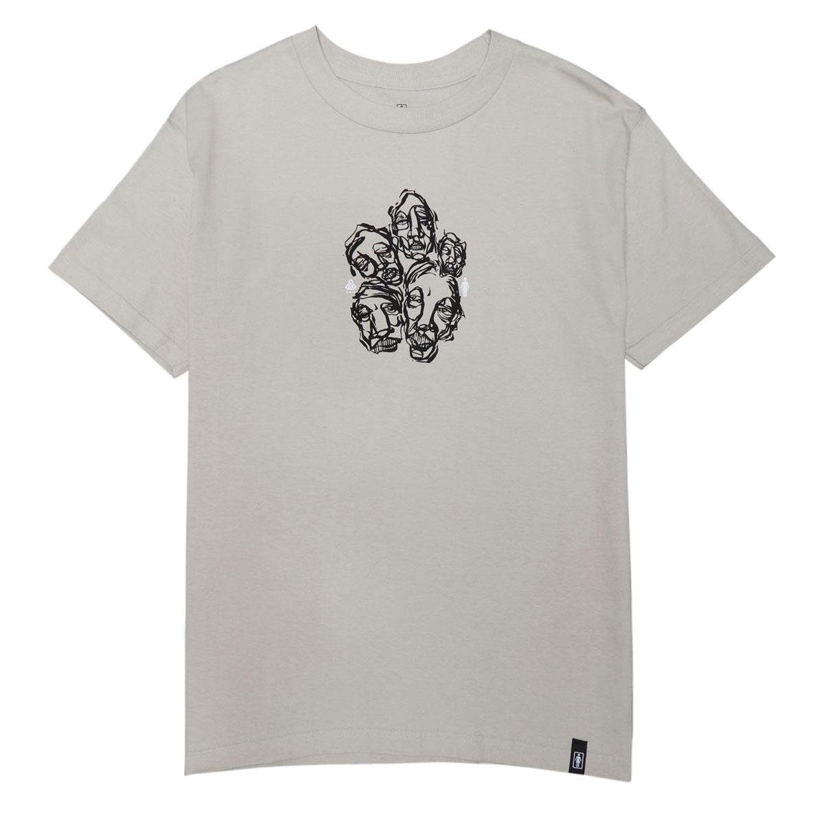 Girl Faces T-Shirt - Sand image 1