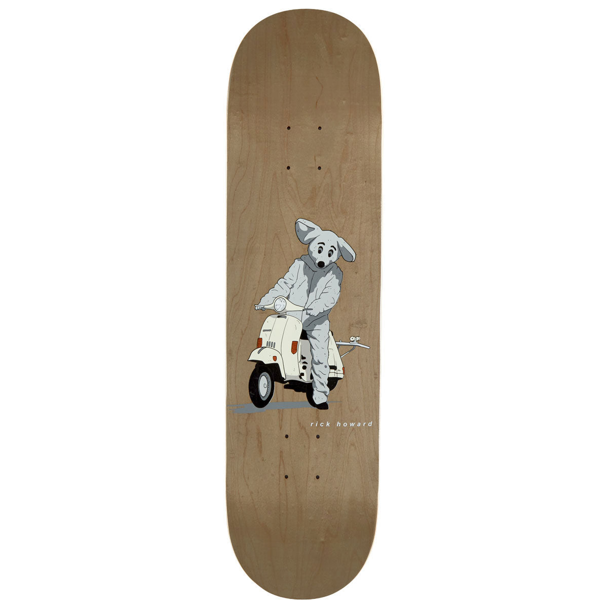 Girl Howard Mouse One Off Skateboard Deck - 8.25