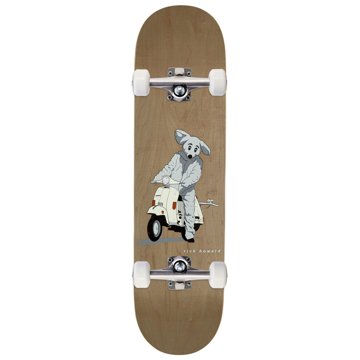 Girl Howard Mouse One Off Skateboard Complete - 8.25