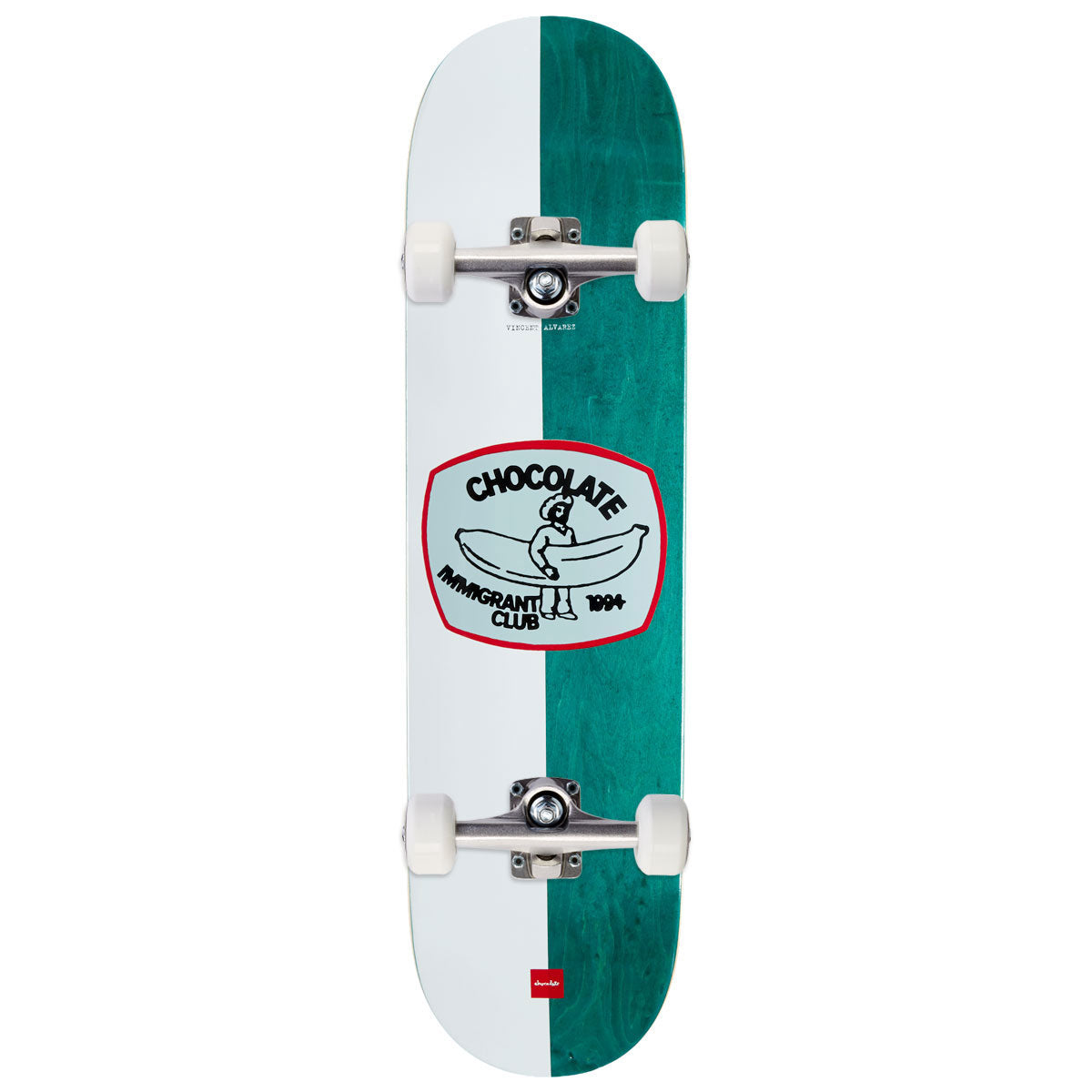 Chocolate Alvarez Know Your Rights Skateboard Complete - 8.125