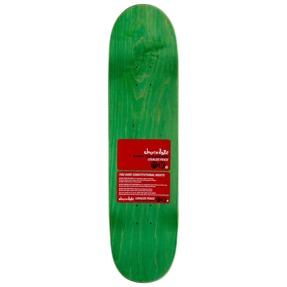 Chocolate Herrera Know Your Rights Skateboard Complete - 8.50