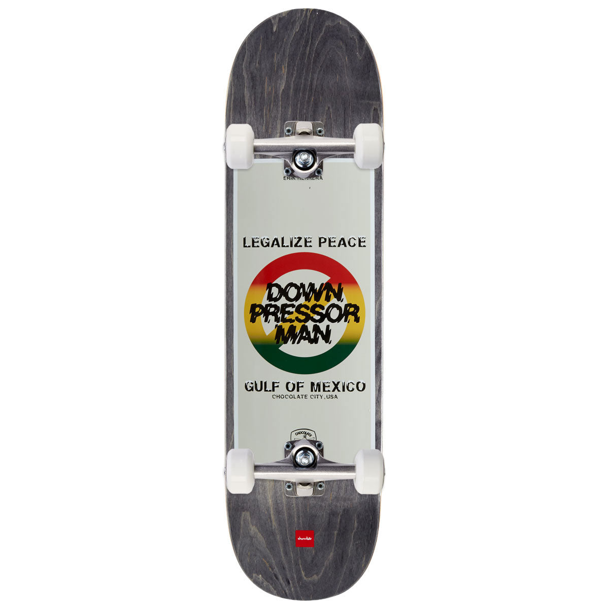 Chocolate Herrera Know Your Rights Skateboard Complete - 8.50