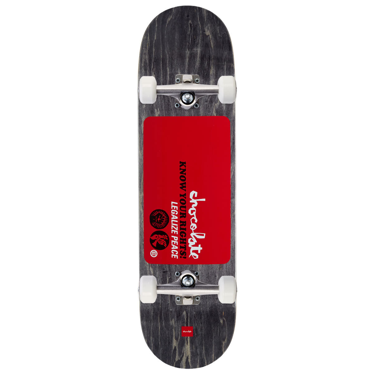 Chocolate Perez Know Your Rights Skateboard Complete - 8.40