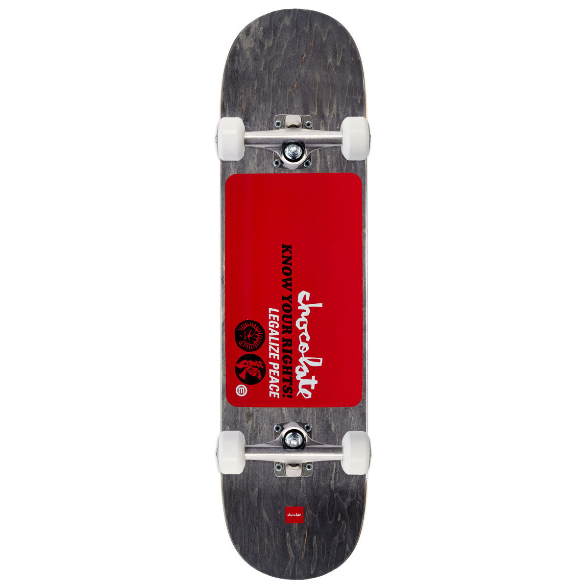 Chocolate Perez Know Your Rights Skateboard Complete - 8.00