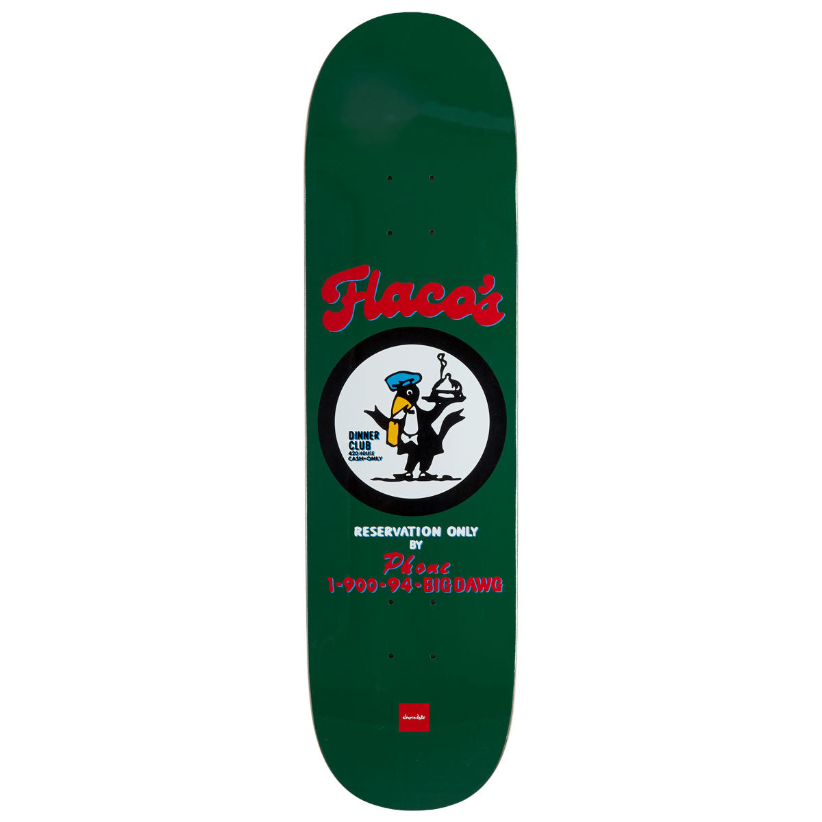 Chocolate Perez Flacos Skateboard Deck - 8.40