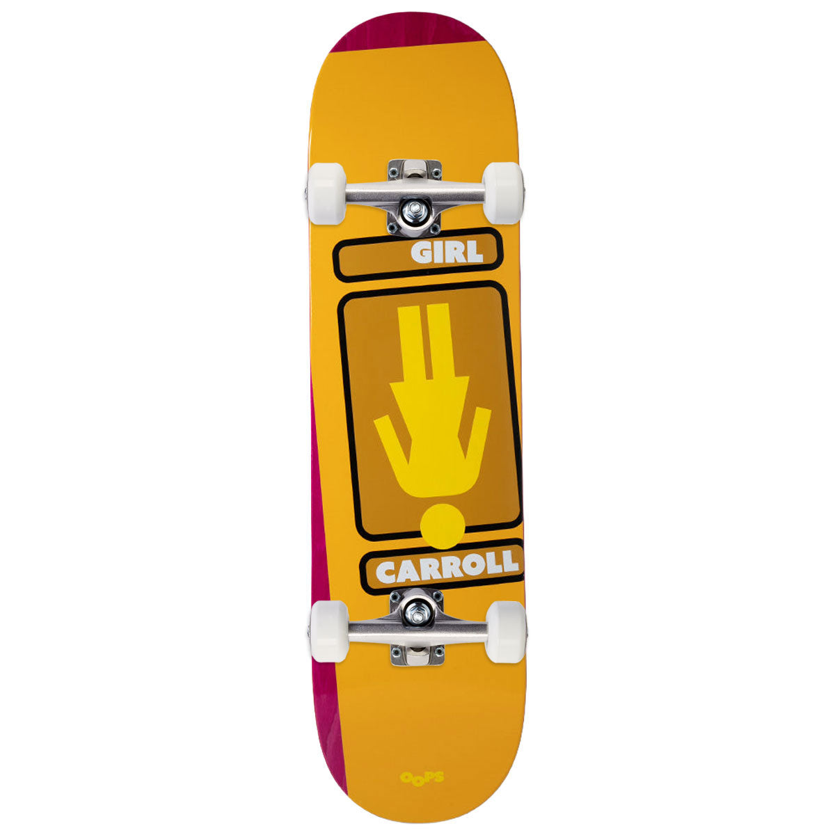 Girl Carroll Oops Skateboard Complete - 8.375