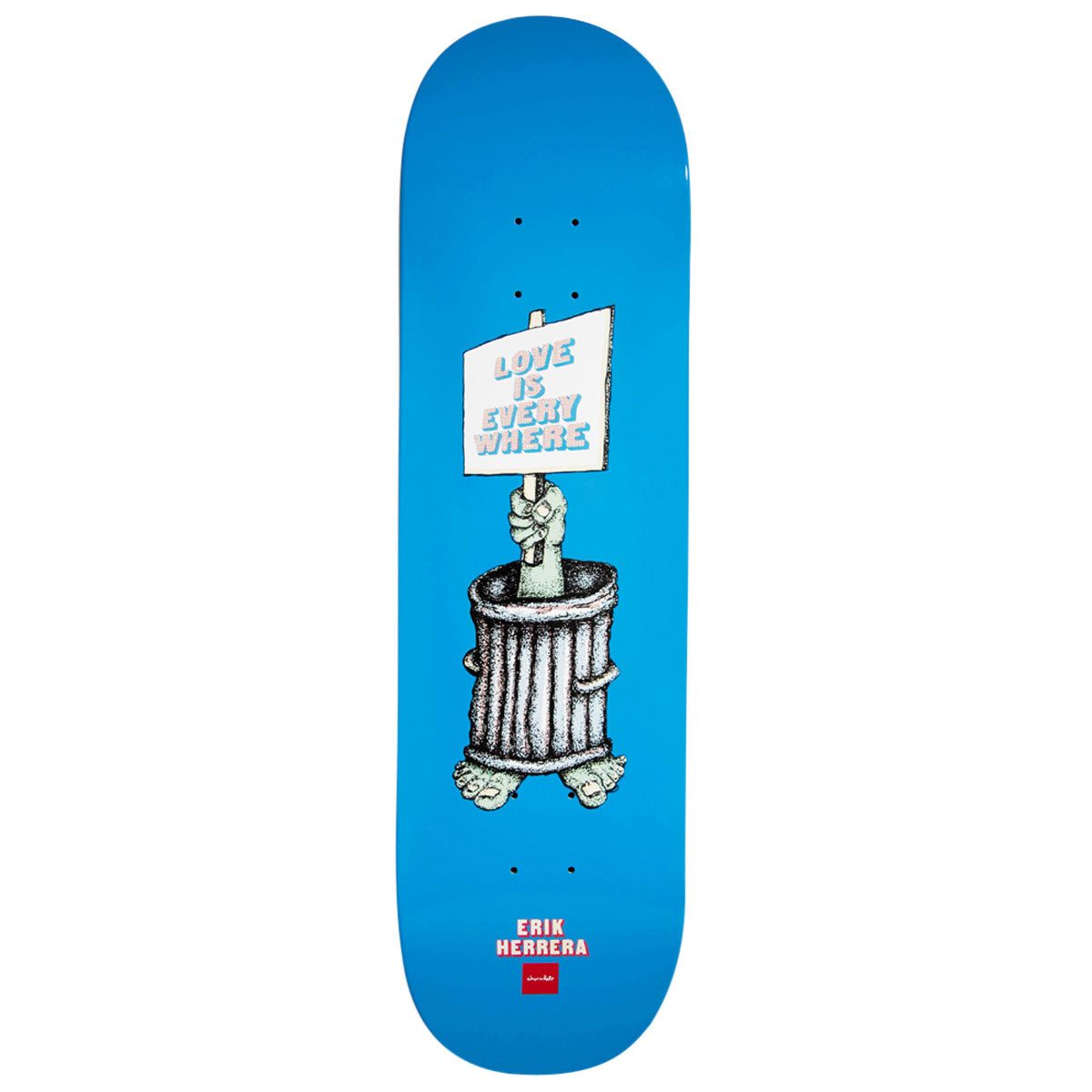 Chocolate Herrera World Is Yours Skateboard Deck - 8.375