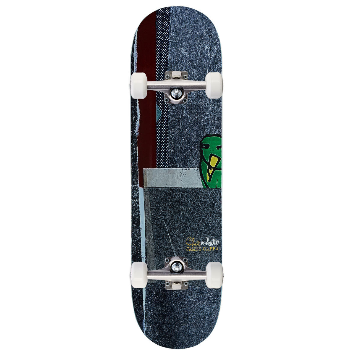 Chocolate Capps Lost Singles Skateboard Complete - 8.50