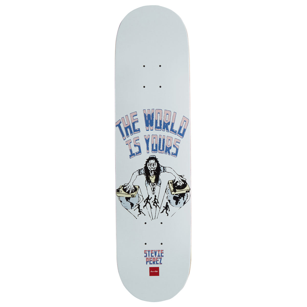 Chocolate Perez World Is Yours Skateboard Deck - 7.75
