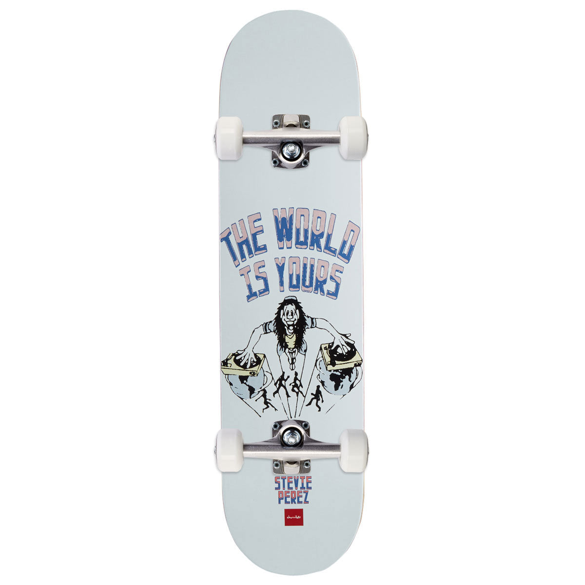 Chocolate Perez World Is Yours Skateboard Complete - 7.75