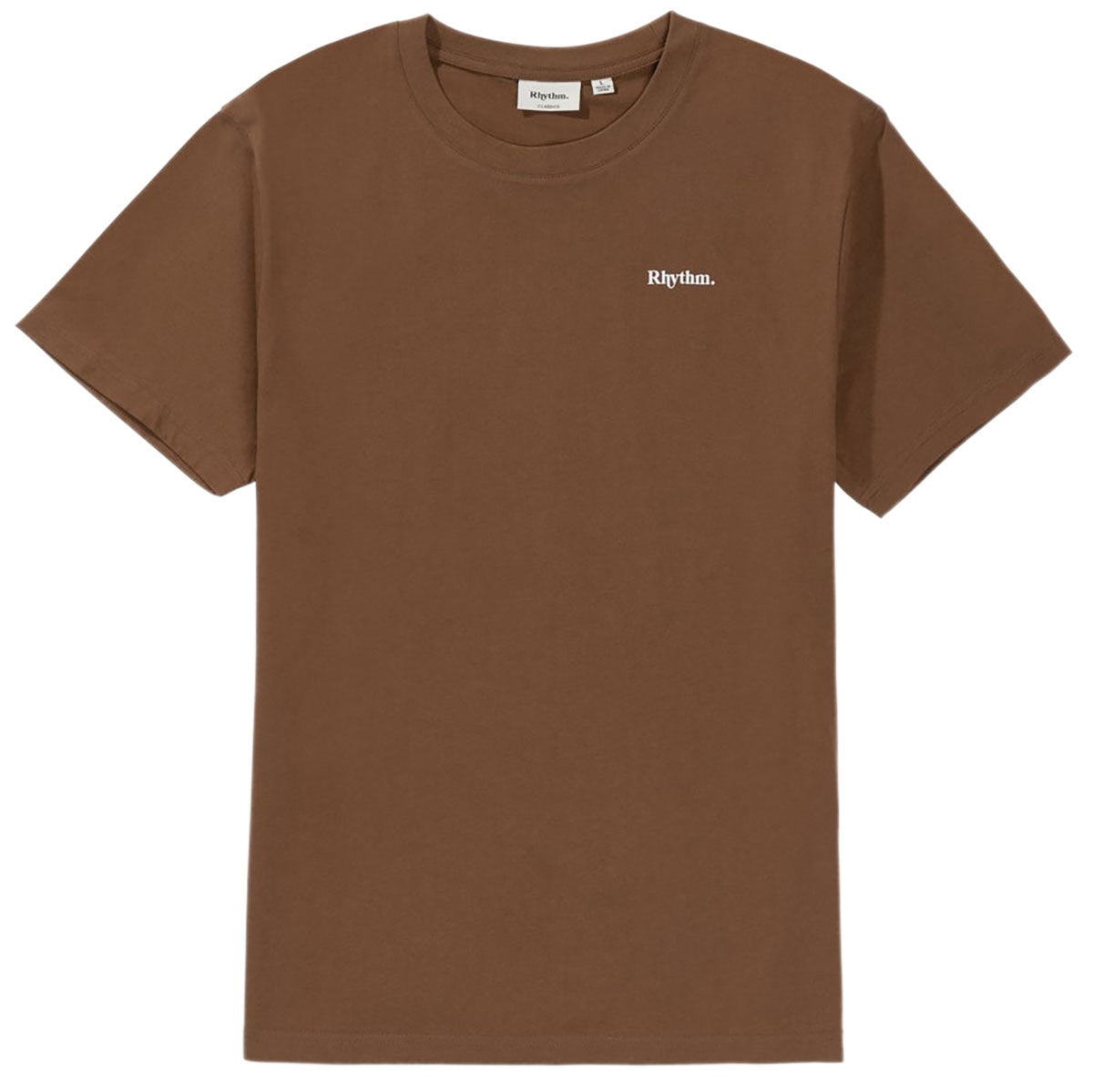 Rhythm Classic Brand T-Shirt - Chocolate image 1