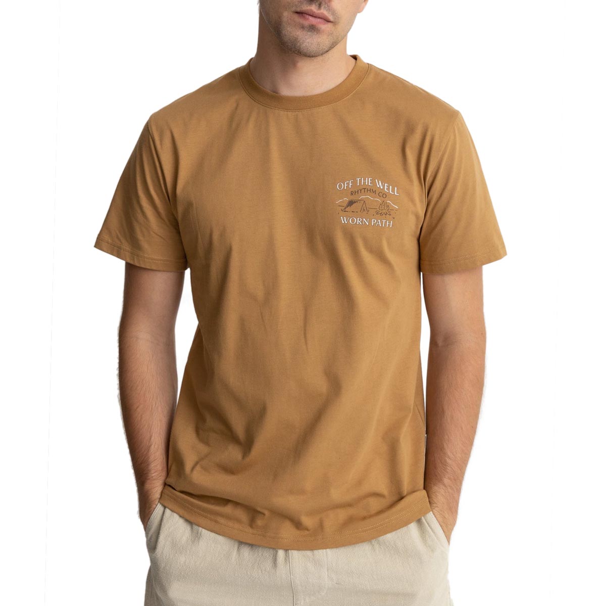 Rhythm Wilderness T-Shirt - Camel image 2