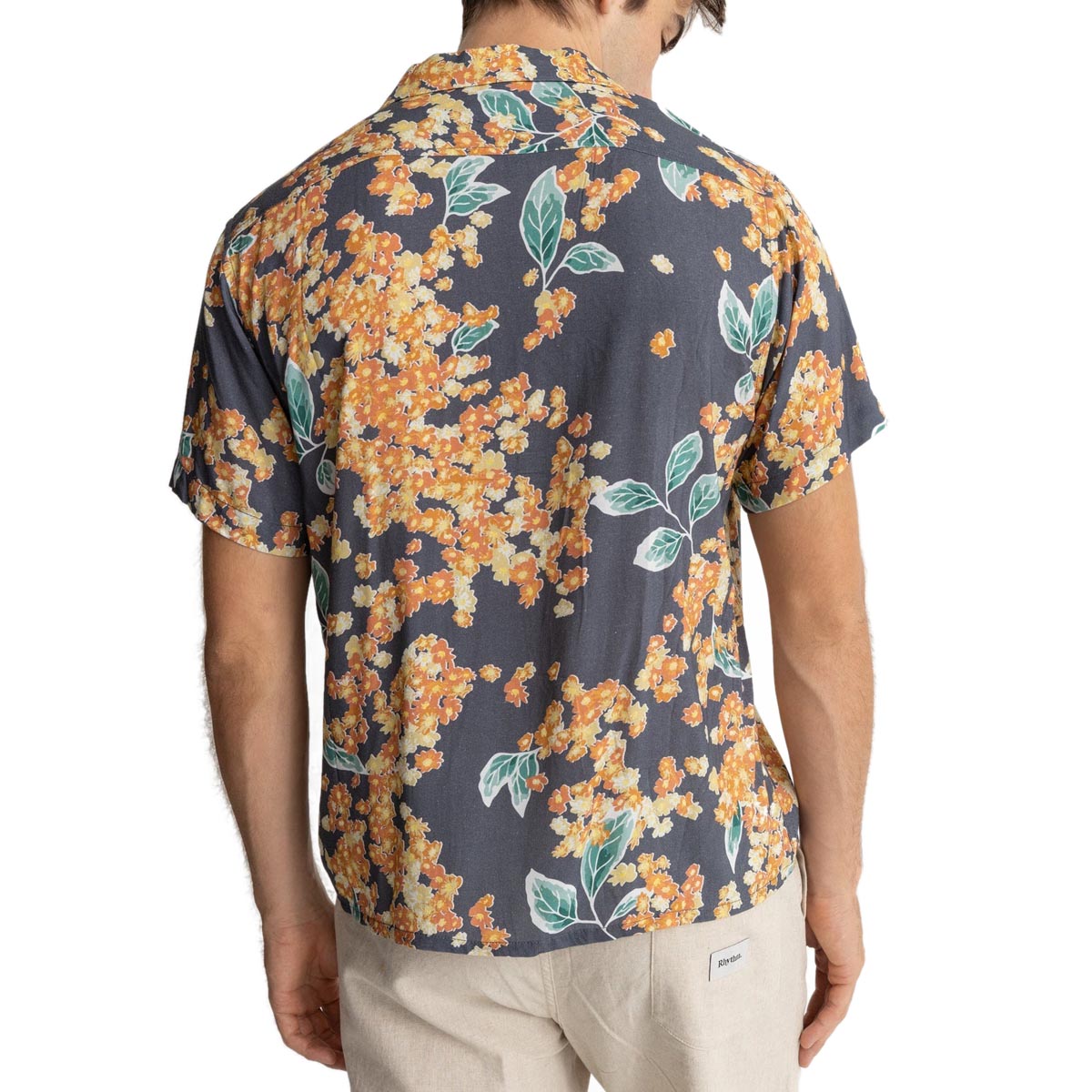 Rhythm Isle Floral Cuban Shirt - Dark Navy image 2