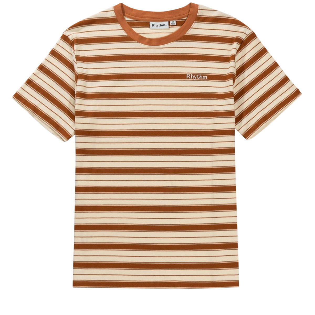 Rhythm Everyday Stripe T-Shirt - Cedar image 1