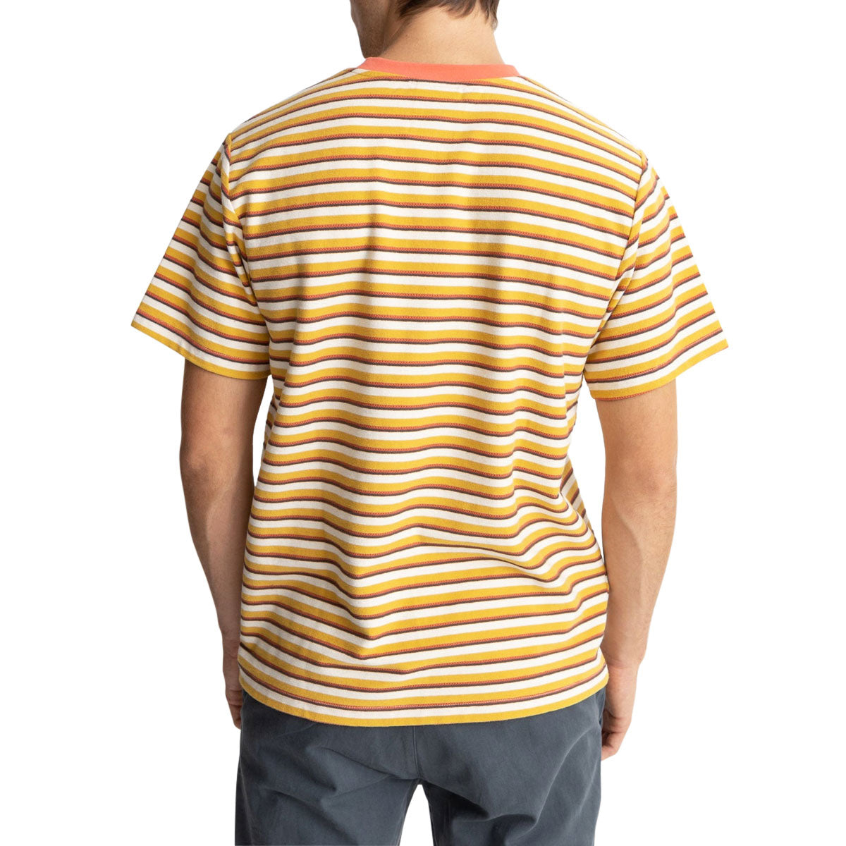 Rhythm Vintage Stripe T-Shirt - Mustard image 3