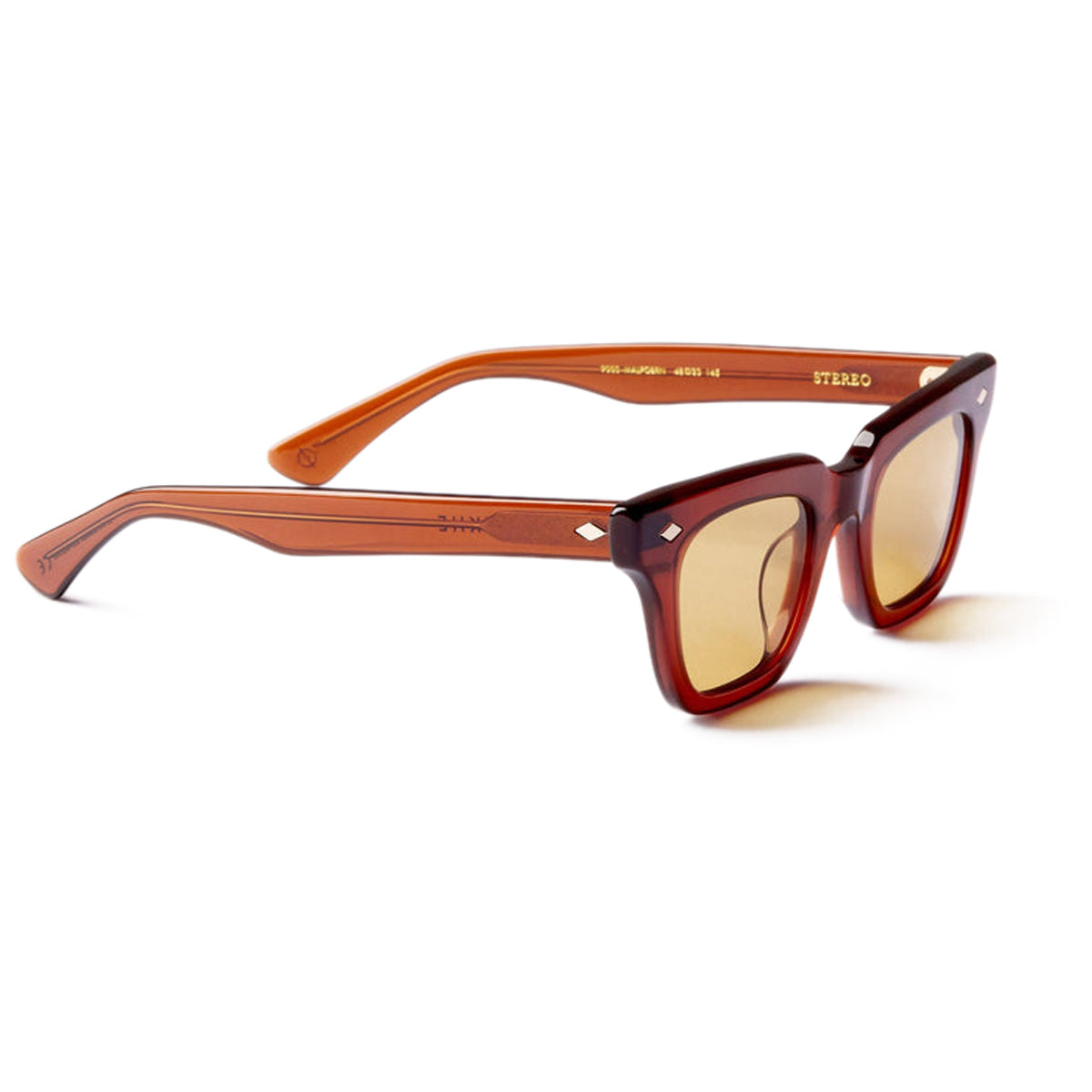 Epokhe Stereo Sunglasses - Maple Polished/Brown