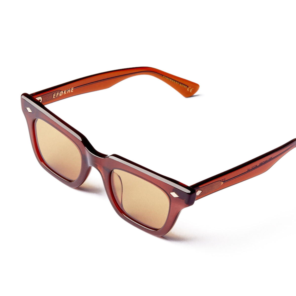 Epokhe Stereo Sunglasses - Maple Polished/Brown image 3