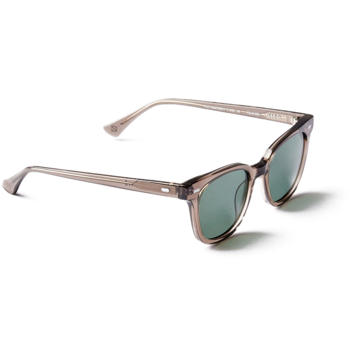 Epokhe Kino Sunglasses - Carbon Polished/Green Polarized image 1